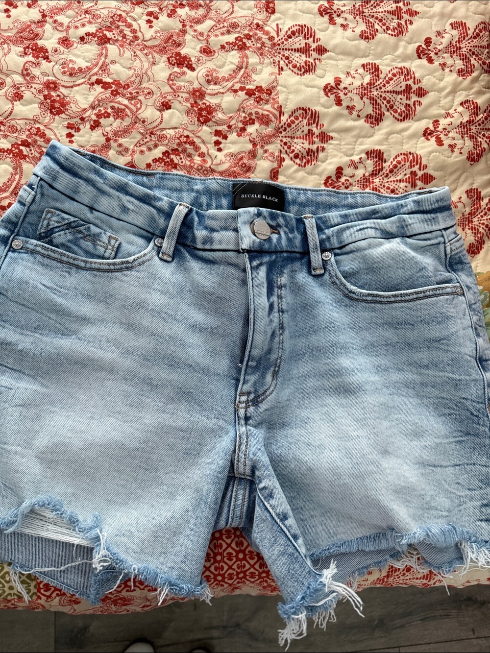 BKE Light Blue Women's Jean Shorts